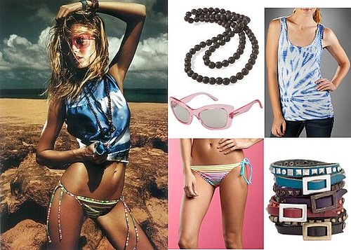 Surfer Chic Outfit Inspired by Marie Claire Italia June 2010