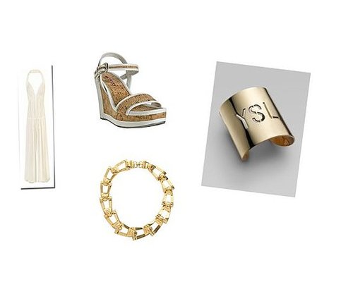 Stella McCartney's white silk jumpsuit