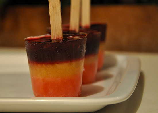 Blueberry, Lemonade, and Watermelon Pops Blueberry, Lemonade, and Watermelon Pops