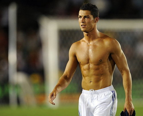 Pictures of Becks and Shirtless Ronaldo Pictures of Becks and Shirtless Ronaldo