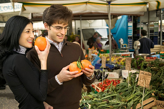 Turn fruit shopping into social hour.
