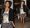 Pictures of Thandie Newton Wearing Isabel Marant Skirt in NYC
