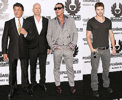 Pictures of Kellan Lutz, Sylvester Stallone, Mickey Rourke, Bruce Willis at The Expendables LA Premiere Pictures of Kellan Lutz, Sylvester Stallone, Mickey Rourke, Bruce Willis at The Expendables LA Premiere