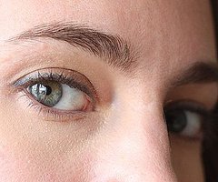 Blue Eye Shadow Experiment