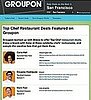 Bravo Partners With Groupon For Top Chef Restaurant Deals