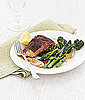 Fast And Easy Recipe For Blackened Salmon With Broccoli Rabe