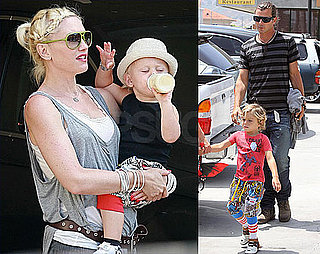 Gwen Goes Out to Lunch With Her Fashionable Family