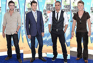 Pictures of Chace Crawford, Joshua Jackson, Charlie Bewley, Mark Salling and More on 2010 Teen Choice Awards Red Carpet