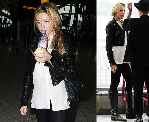 Pictures of Abbey Clancy At Heathrow, Peter Crouch Slept With Prositute In Madrid On Stag Weekend