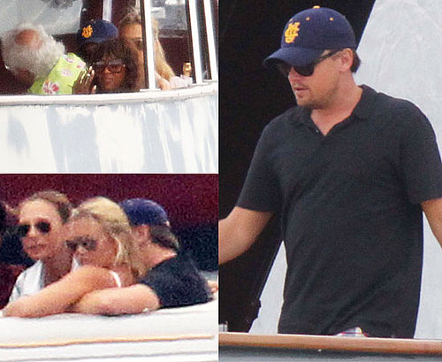 Pictures of Leonardo DiCaprio, Bar Refaeli and Naomi Campbell In Sardinia On A Yacht Together, Away From Blood Diamond Case