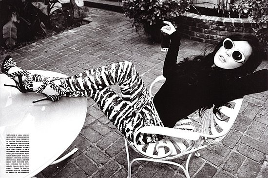 Lindsay Lohan does Vogue Italia-august 2010