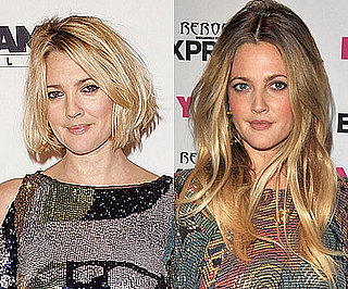 Pictures of Drew Barrymore With Short and Long Hair