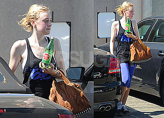 Pictures of Dakota Fanning Working Out in LA