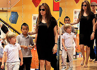 Pictures of Angelina Jolie With Shiloh and Maddox in Tokyo