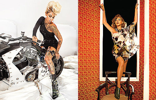 Beyonce Knowles House of Dereon's Fall Ads