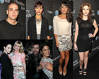 Lea, Nikki, and Kristin Play Telephone at the BlackBerry Party in LA