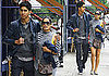 Pictures of Freida Pinto and Dev Patel Walking in London
