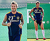 David Beckham Training With LA Galaxy Responding to Fabio Capello's Comments on His England Career Being Over