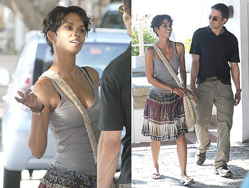 Pictures of Halle Berry and Olivier Martinez on the Set of Dark Tide in South Africa