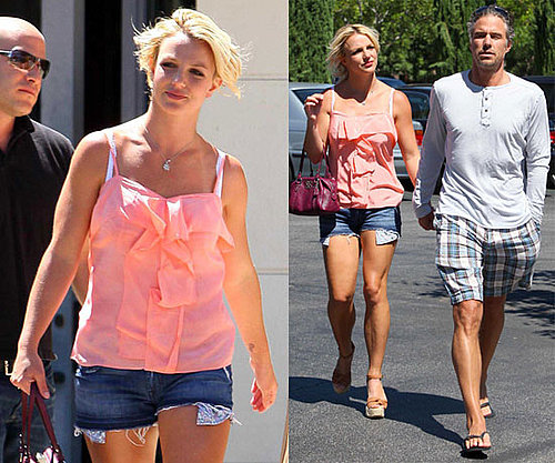 Pictures of Britney Spears and Jason Trawick in LA 2010-08-23 07:45:00