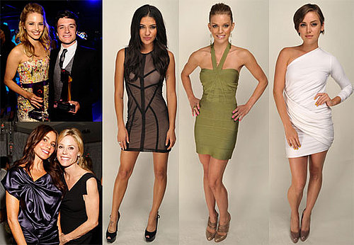 Pictures of Dianna Agron, Jessica Stroup, and AnnaLynne McCord at the Breakthrough of the Year Awards