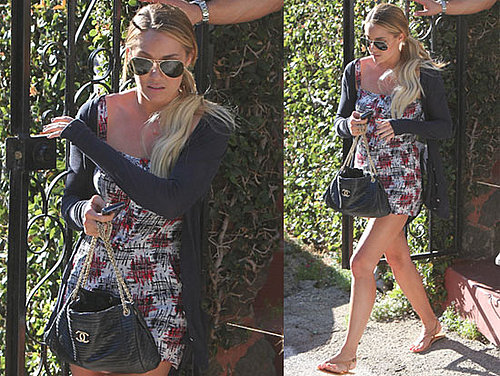Pictures of Lauren Conrad Leaving a Party in LA