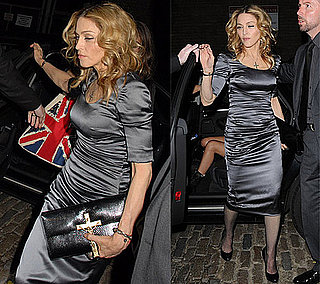 Photos of Madonna Celebrating her 52nd Birthday in London in Dolce and Gabbana