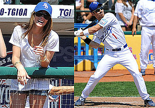 Pictures of Ashley Greene and the Jonas Brothers at a Celebrity Softball Game