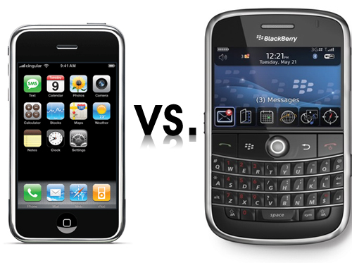 Iphone vs Blackberry