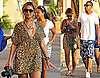 Pictures of Beyonce Knowles and Jay-Z on Vacation in Italy
