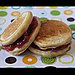 Peanut Butter and Jelly Pancake Sandwiches