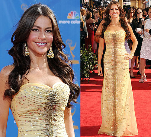 Modern Family's Sofia Vergara at 2010 Primetime Emmy Awards