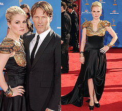 Anna Paquin Wears Alexander McQueen to 2010 Primetime Emmy Awards