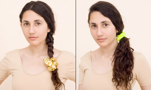 American Apparel Persists in Pushing Scrunchies
