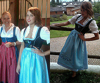 Photos of Peaches Geldof in Traditional Dirndl
