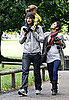 Pictures of Halle Berry and Gabriel Aubry With Daughter in London