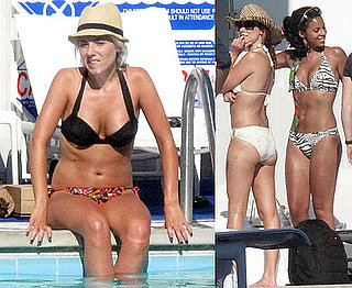 Pictures of The Saturdays in Bikinis Including Mollie King, Rochelle Wiseman, Una Healy in LA