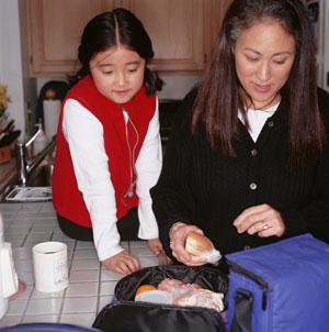 Make a Healthy Lunch For Yourself While You Pack Your Children's Lunch Box