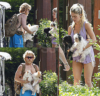 Pictures of Heidi Montag and Spencer Pratt Exchanging Dogs in Costa Rica