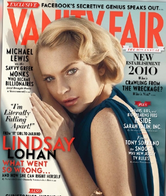 Lindsay Lohan does Vanity Fair-october 2010