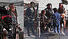 Pictures of Penelope Cruz and Johnny Depp Shooting Pirates of the Caribbean 4