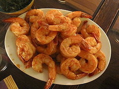 Grilled Sweet-and-Spicy Shrimp With Mint Dipping Sauce Recipe