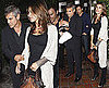 Pictures of George Clooney and Elisabetta Canalis Out to Dinner in LA