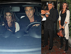 Pictures of George Clooney and Elisabetta Canalis Out in LA For Dinner Pictures of George Clooney and Elisabetta Canalis Out in LA For Dinner