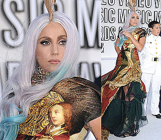 Pictures of Lady Gaga on 2010 MTV VMA Red Carpet 2010-09-12 17:28:26