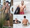 Shirtless Ryan Phillippe and Mark Salling in Puerto Rico for Hollywood Domino Tournament