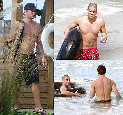 Shirtless Ryan Phillippe and Shirtless Mark Salling Pictures in Puerto Rico 2010-09-07 05:00:00