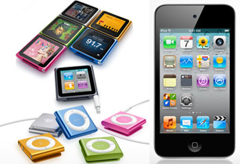 New Apple iPods Shipping This Week