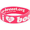"I Love Boobies" Bracelets Support Breast Cancer Awareness