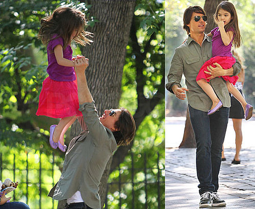 Pictures of Tom Cruise and Suri Cruise on a Playdate in Central Park